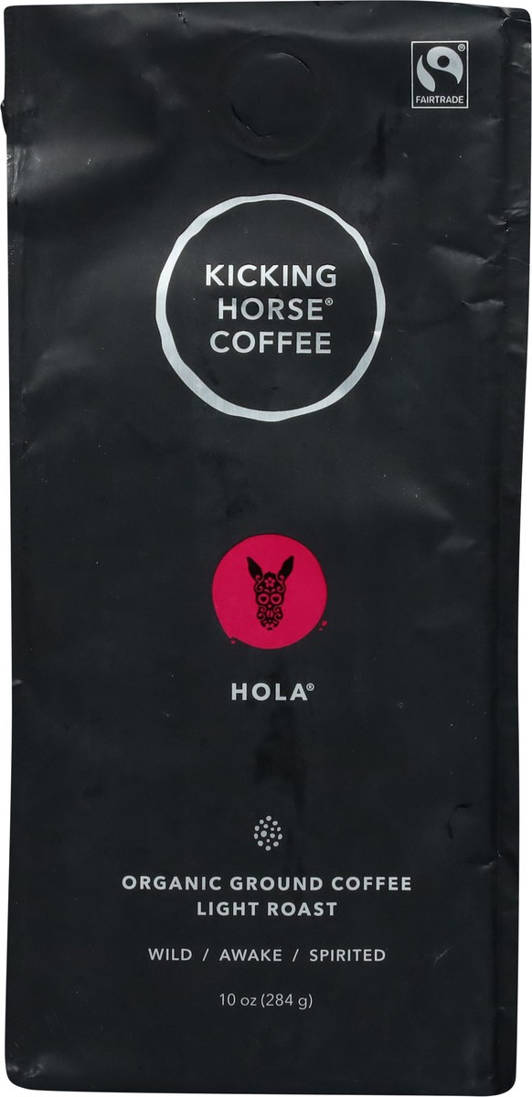 slide 7 of 9, Kicking Horse Coffee Organic Light Roast Ground Hola Coffee 10 oz, 10 oz