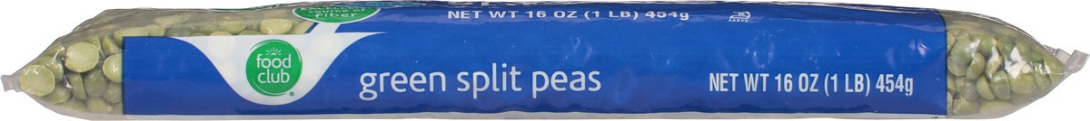 slide 5 of 9, Food Club Green Split Peas - 16 oz, 16 oz