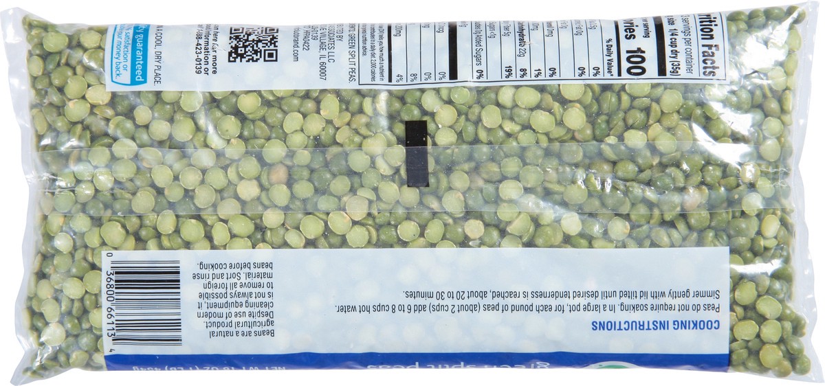 slide 4 of 9, Food Club Green Split Peas - 16 oz, 16 oz