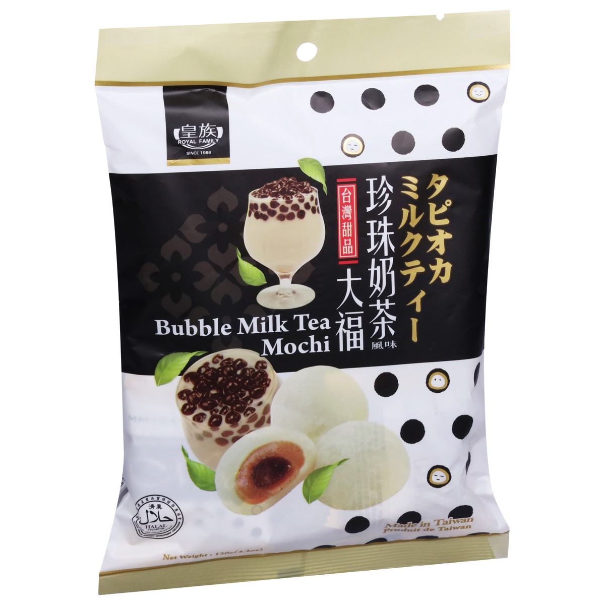 slide 3 of 13, Royal Family Bubble Milk Tea Mochi 4.2 oz, 4.2 oz