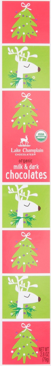 slide 6 of 9, Lake Champlain Chocolates Organic Milk & Dark Chocolates 7 ea, 7 ct