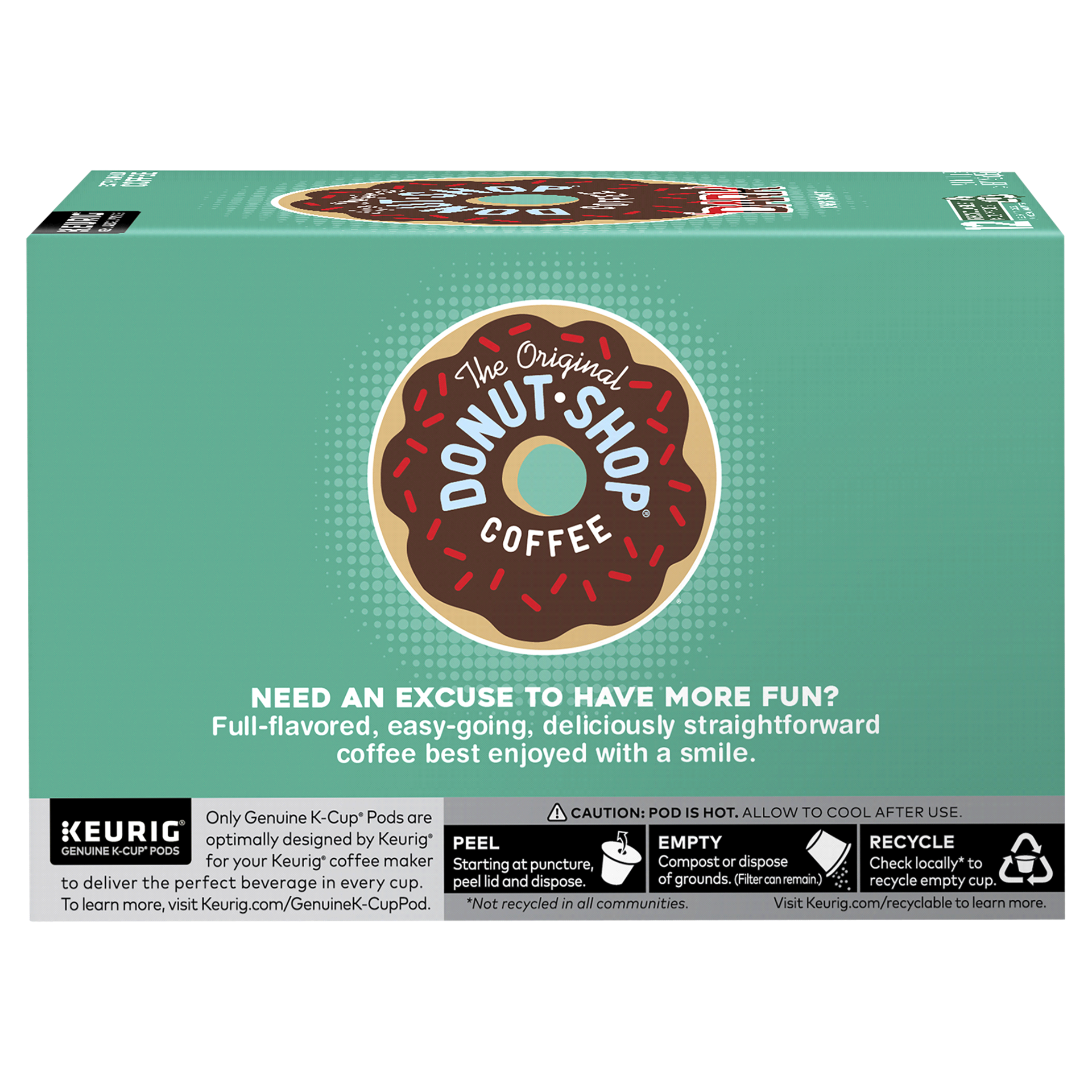 slide 3 of 29, The Original Donut Shop K-Cup Pods Dark Roast Dark Coffee 12-0.39 oz Pods, 12 ct