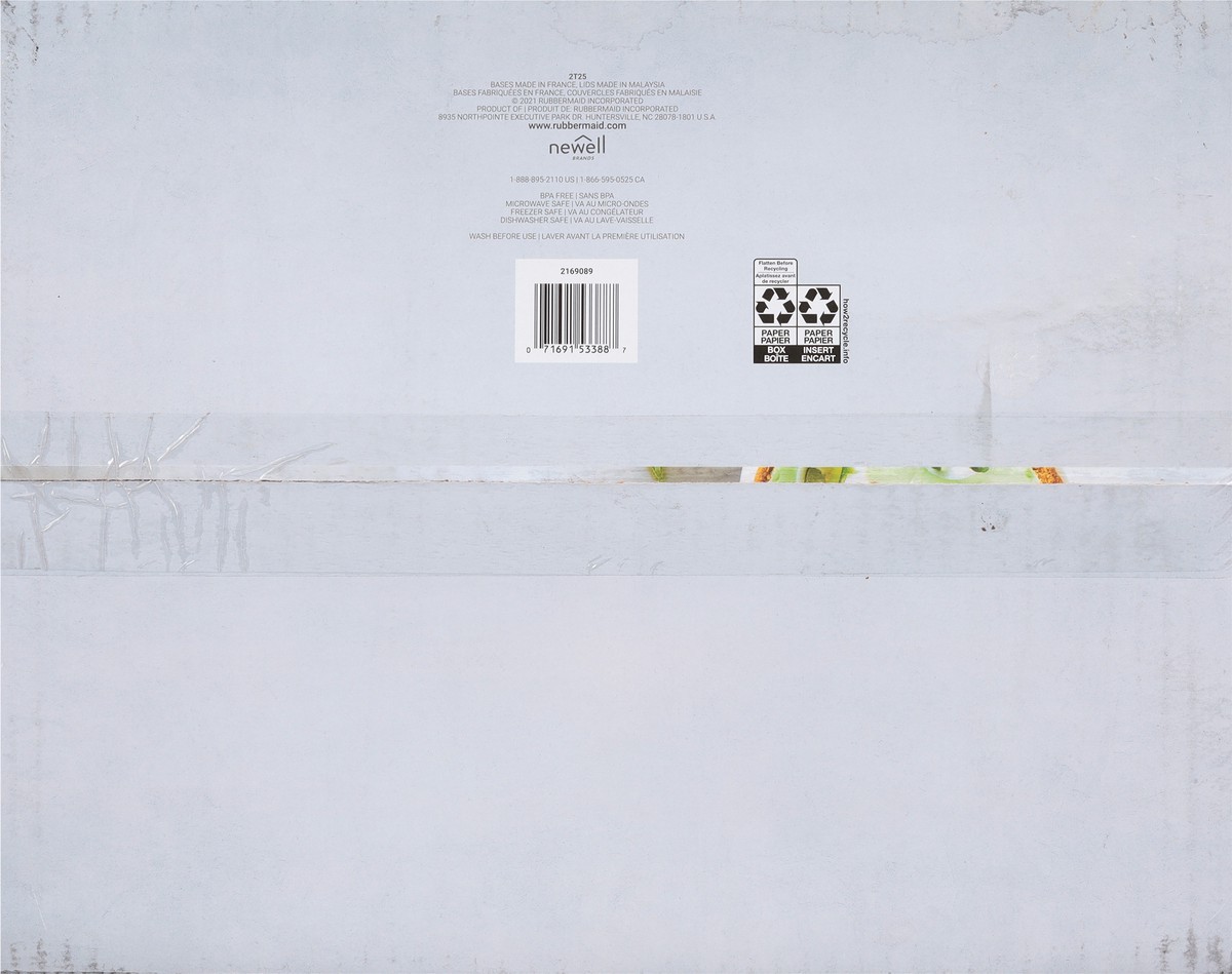 slide 9 of 9, Rubbermaid Duralite Rect Bakeware, 2 ct