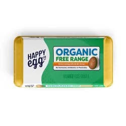Happy Egg Co. Eggs, Organic, Free Range, Large