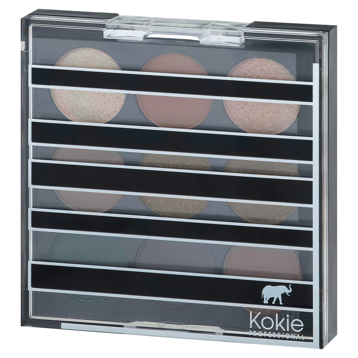 slide 2 of 12, Kokie Act Neutral Eyeshadow Palette 0.21 oz, 1 ct