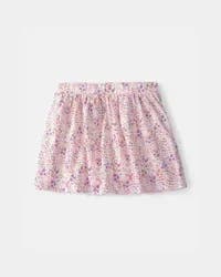 Carters Girls Floral Skort - Pink Floral 5
