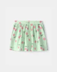 Carters Girls Cherry Skort - Green Green 5