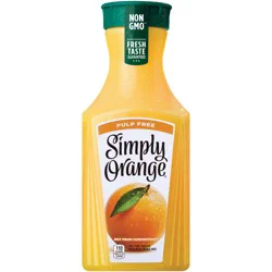 Simply Orange Pulp Free Juice