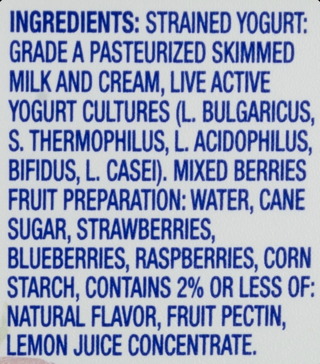 slide 5 of 11, Fage Low-Fat Greek Yogurt With Mixed Berry, 5.3 oz