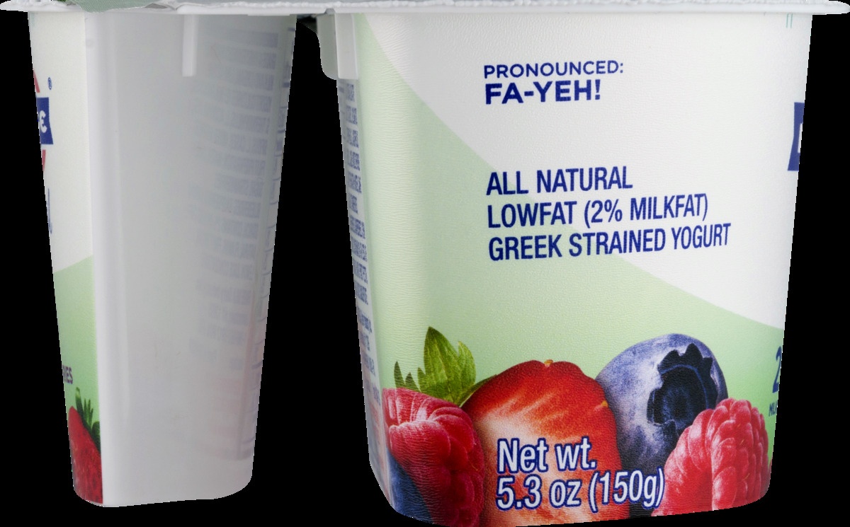 slide 8 of 11, Fage Low-Fat Greek Yogurt With Mixed Berry, 5.3 oz