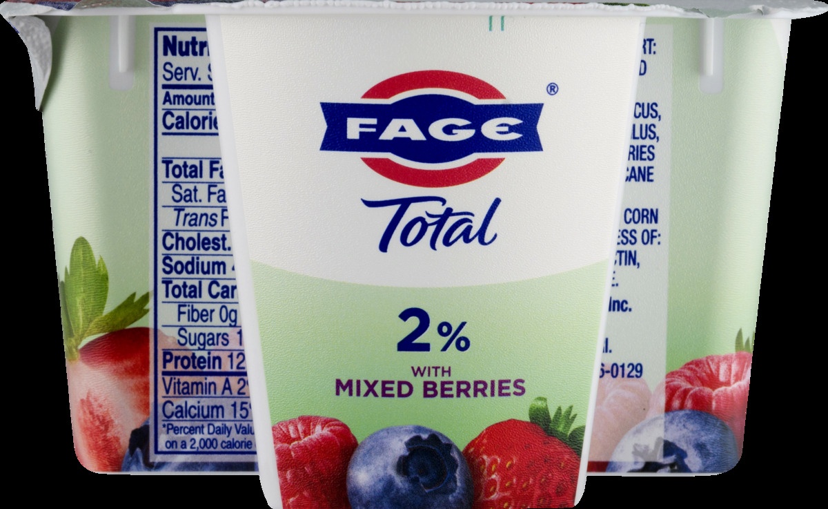 slide 11 of 11, Fage Low-Fat Greek Yogurt With Mixed Berry, 5.3 oz
