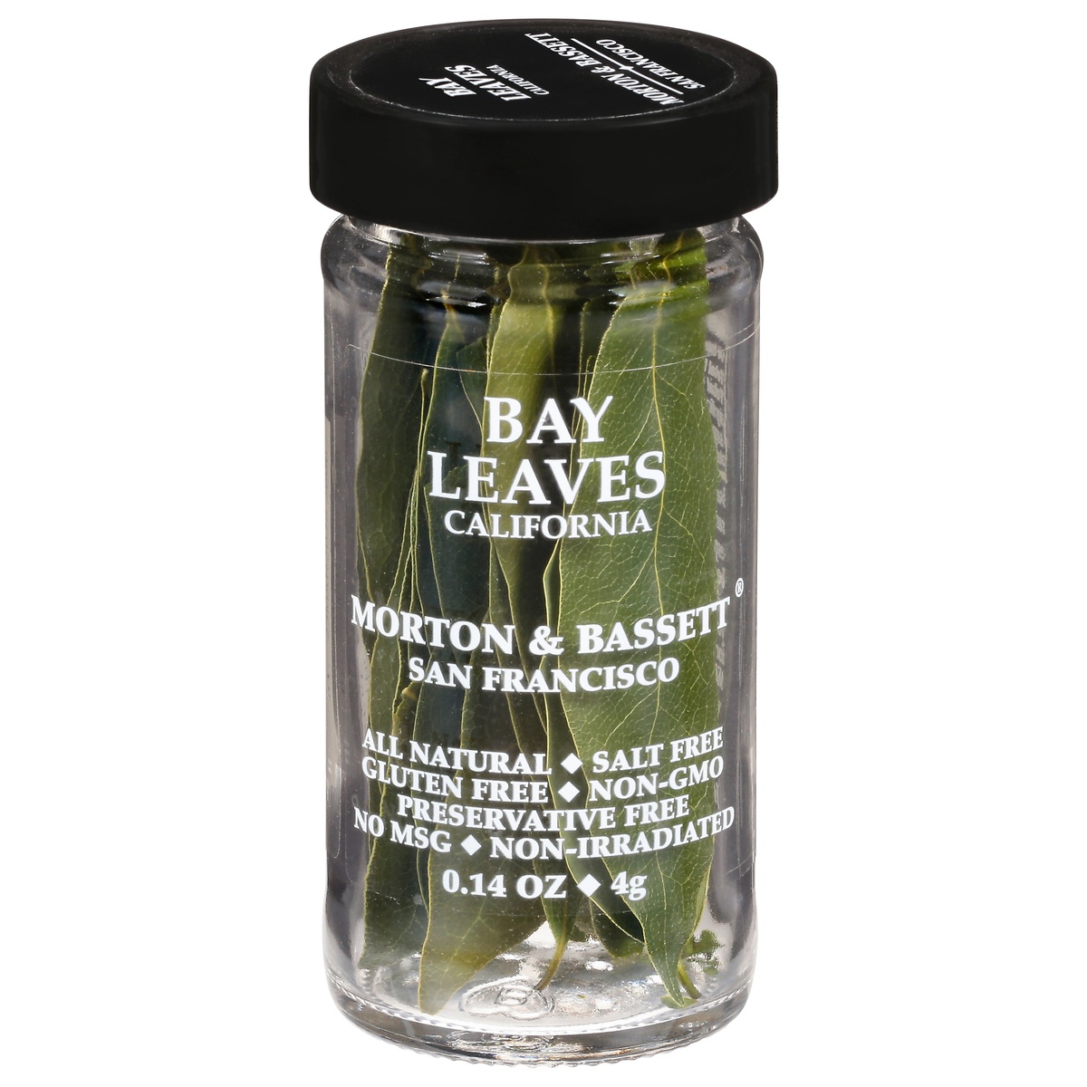 slide 1 of 1, Morton & Bassett California Bay Leaves 0.14 oz, 0.14 oz