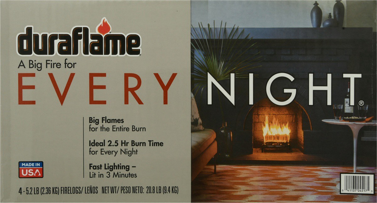 slide 5 of 9, Duraflame Every Night Log Single, 5.2 lb