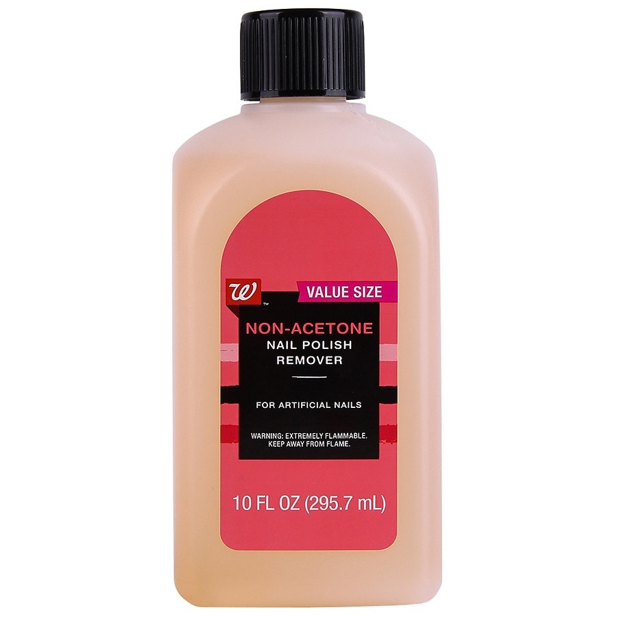 Walgreens Non Acetone Nail Polish Remover 10 fl oz Shipt