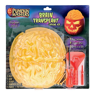 slide 1 of 1, Pumpkin Masters NON BRAND Brain Transplant, 1 ct