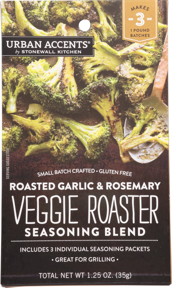 slide 4 of 13, Urban Accents Veggie Roaster Roasted Garlic & Rosemary Seasoning Blend 1.25 oz, 1.25 oz