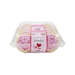 Kimberley's Bakeshoppe Valentine's Day Frosted Cookies