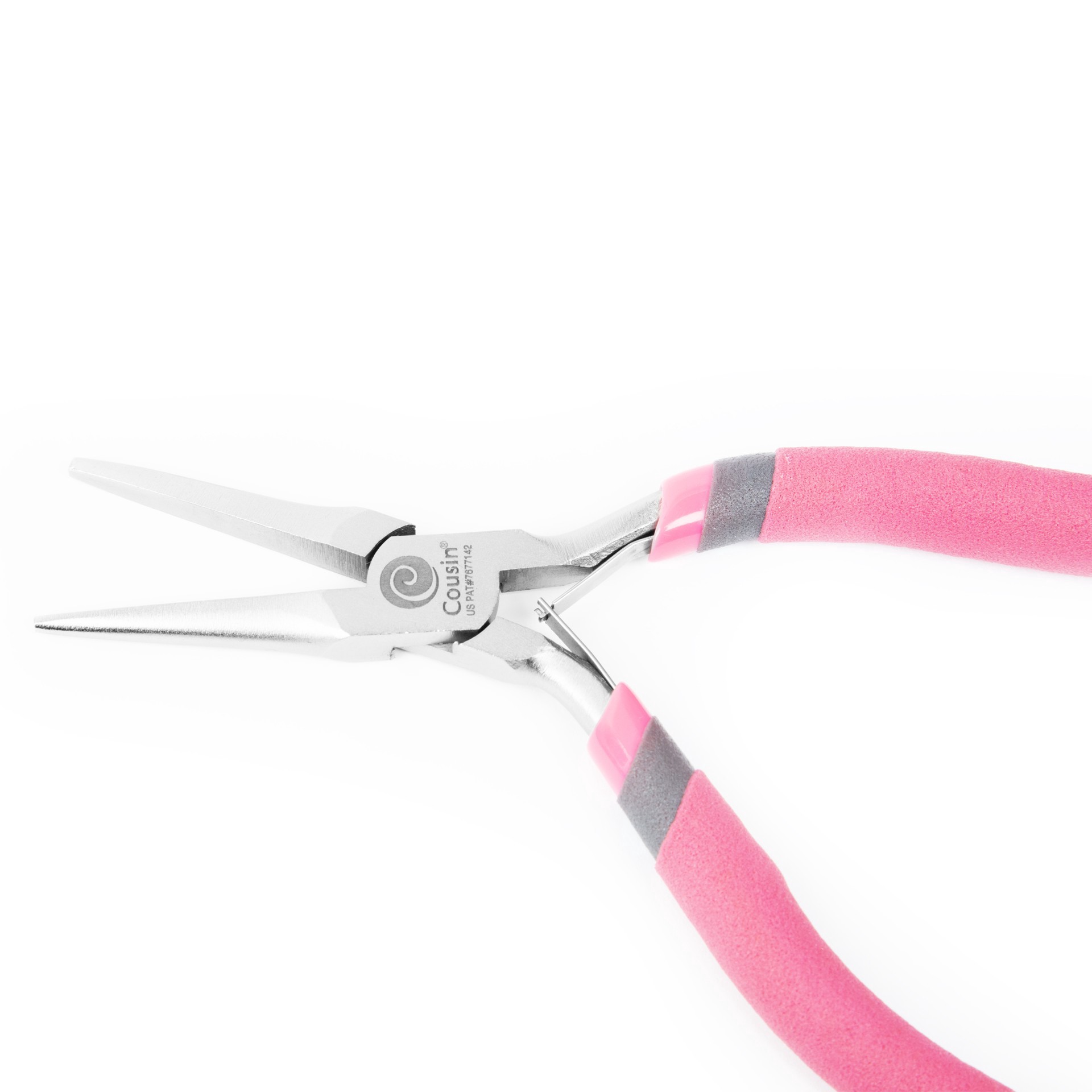 slide 3 of 7, Cousin Precision Comfort 5" Long Nose Pliers, 5.12 in x 3.25 in x 0.47 in