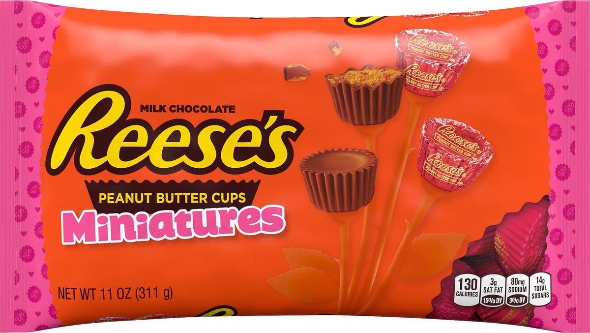 slide 3 of 3, Reese's Miniatures Milk Chocolate Peanut Butter Cups 11 oz, 11 oz