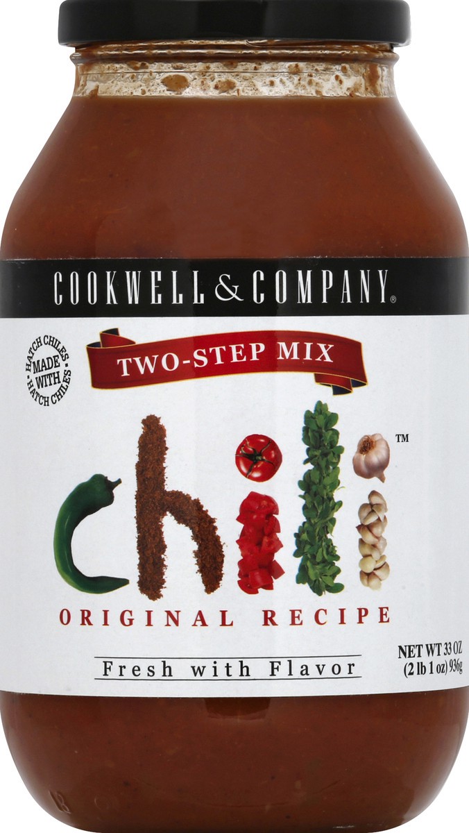 slide 2 of 2, Cookwell & Company Two-Step Mix The Original Chili 33 oz, 33 oz