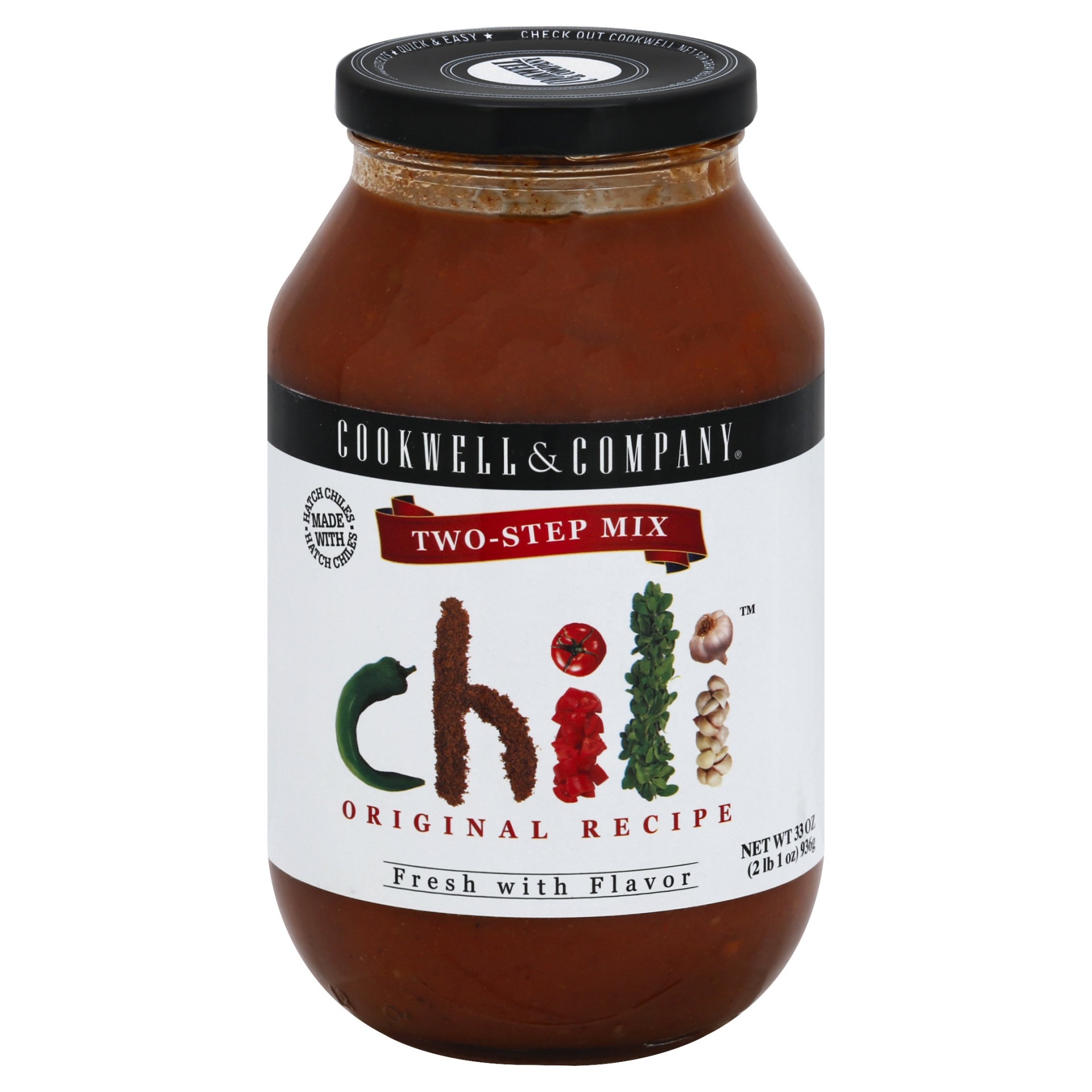 slide 1 of 2, Cookwell & Company Two-Step Mix The Original Chili 33 oz, 33 oz