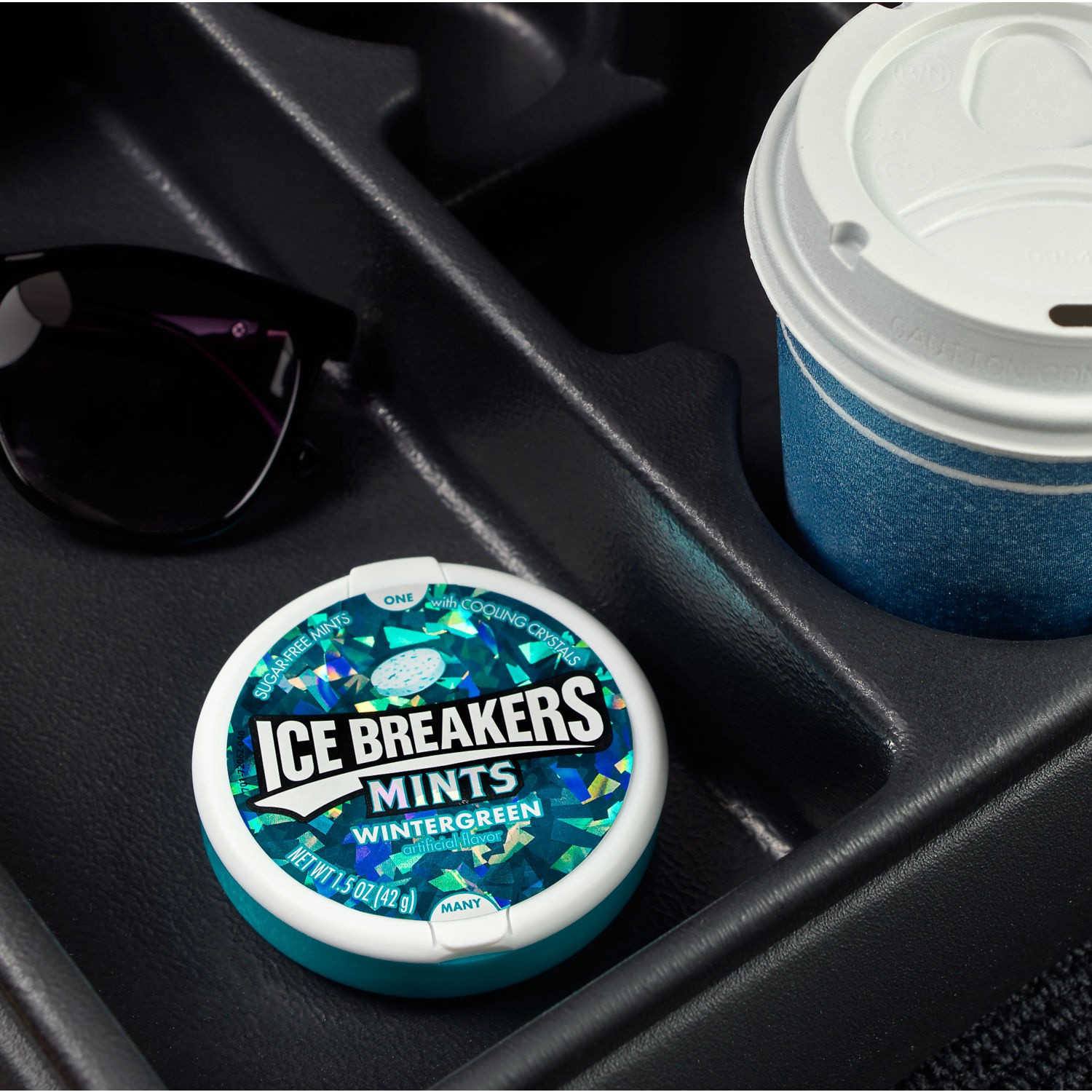 slide 3 of 8, Ice Breakers Wintergreen Sugar Free Breath Mints Tins, 1.5 oz (8 Count), 1.5 oz