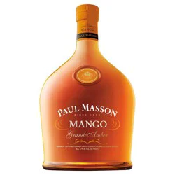 Paul Masson Grande Amber Mango Brandy 750 Milliliters
