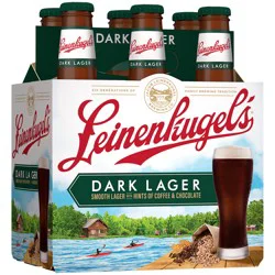 Leinenkugel's Enjoy the notes of chocolate, caramel and coffee in Leinenkugel's Dark Lager Craft Beer with 4.9% ABV. This dark beer exhibits a medium-light body with a complex malty aroma that is enriched with a nutty, cocoa flavor.