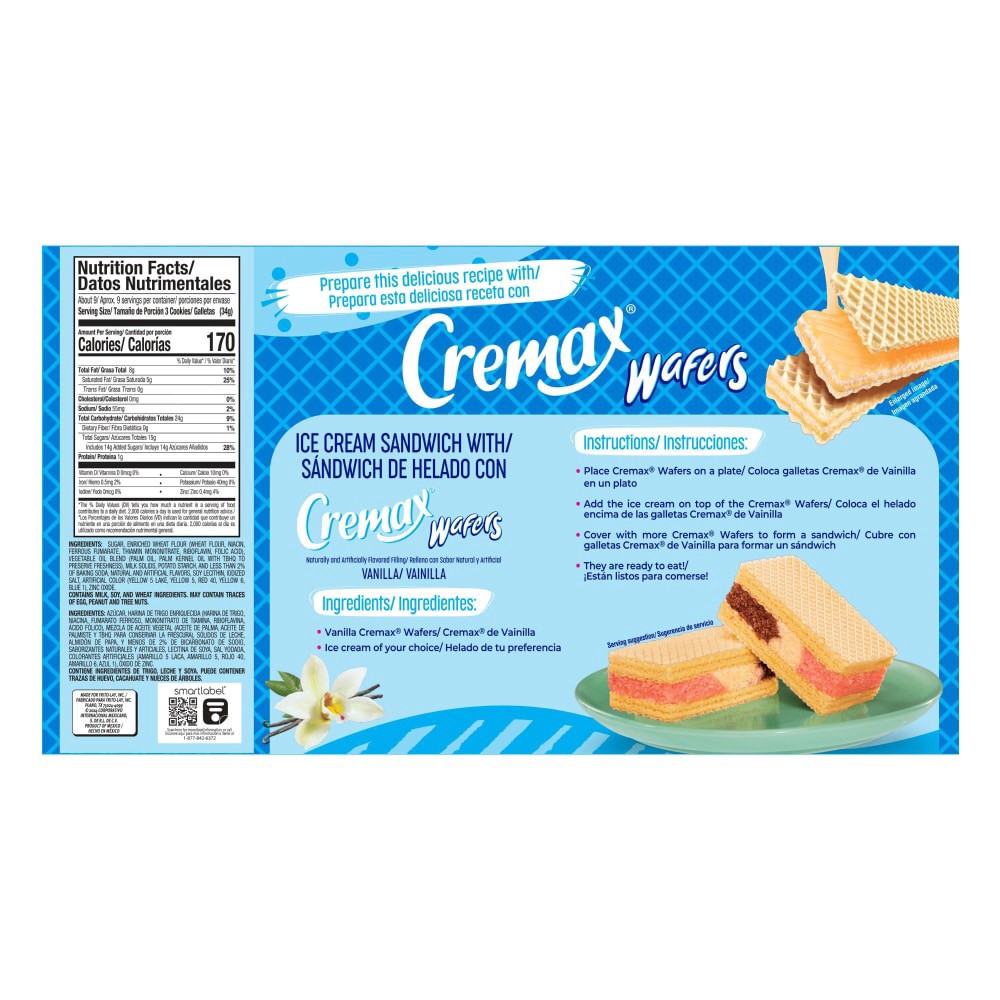 slide 2 of 6, Gamesa Crmx Vanilla Cookies, 10.8 oz