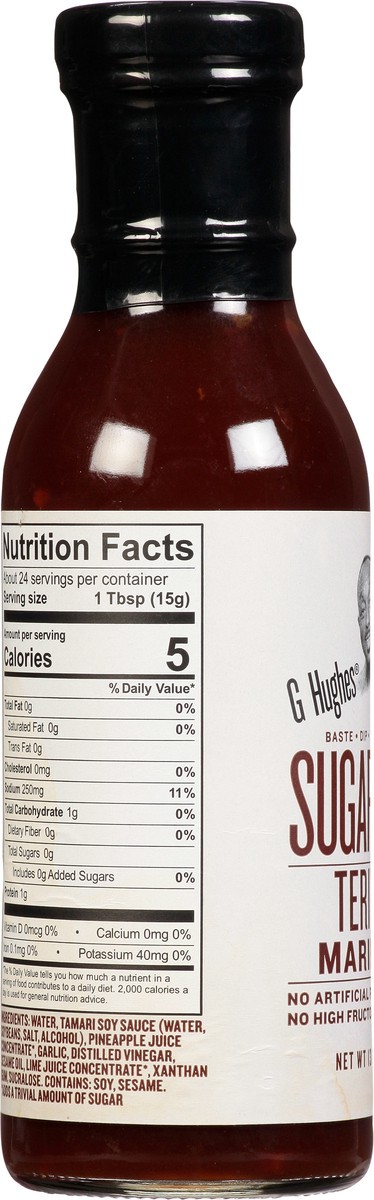 slide 6 of 12, G Hughes Sugar Free Teriyaki Marinade 13 oz, 13 oz