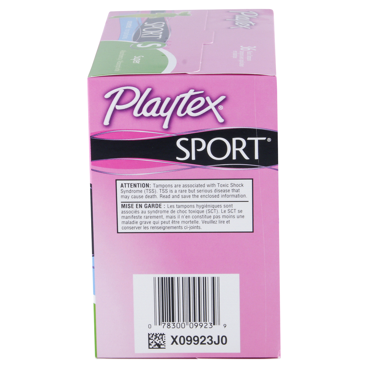 slide 6 of 6, Playtex Sport Super Absorbency Unscented Plastic Tampons, 36 ct