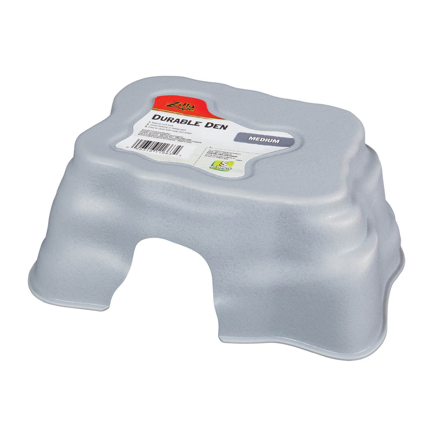 slide 1 of 1, Zilla Durable Dens Gray Medium, 1 ct