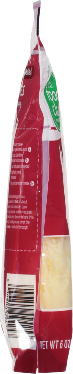 slide 12 of 13, Food Club Fine Shred Swiss Chse, 6 oz