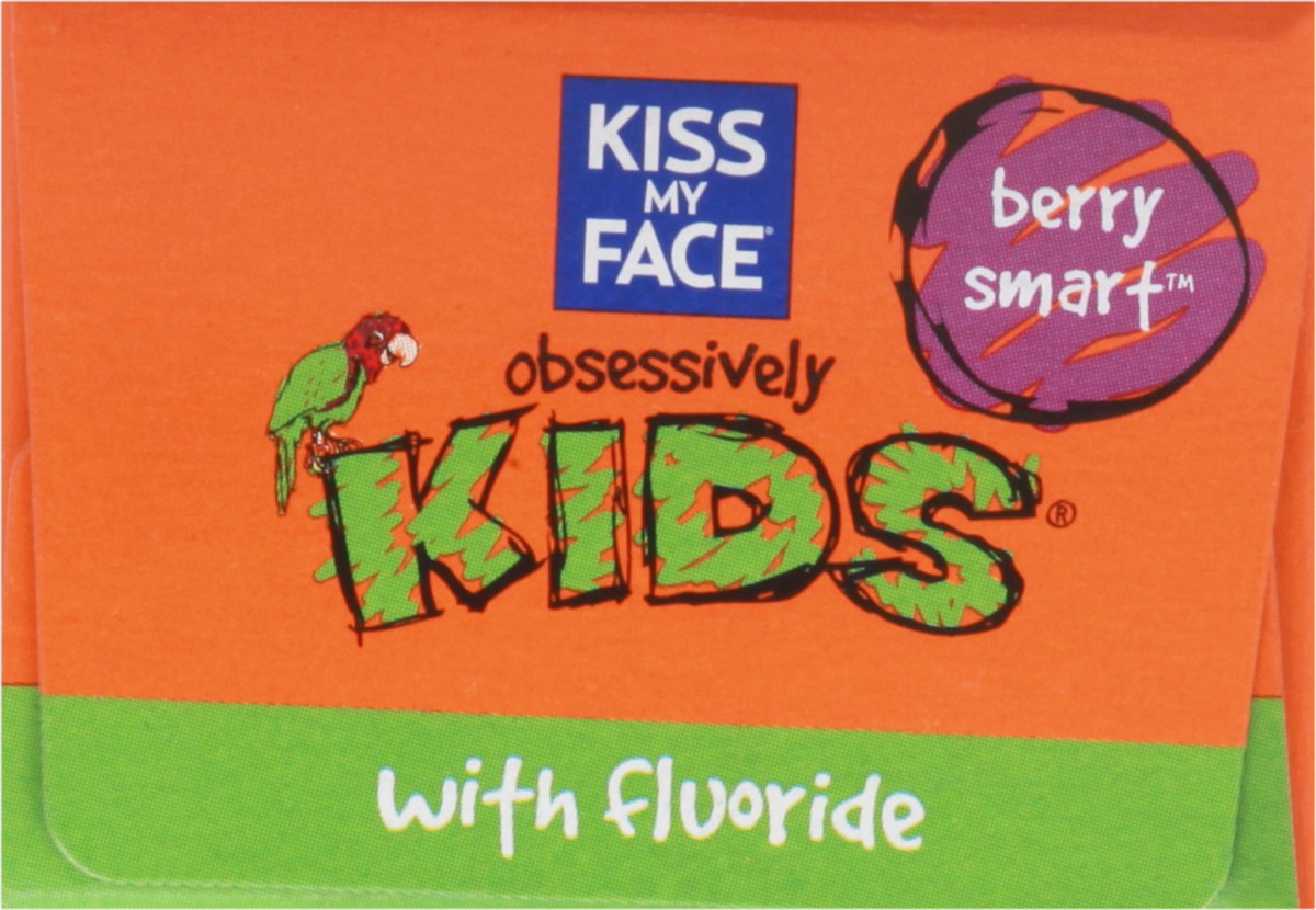 slide 5 of 13, Kiss My Face Berry Smart Kids Toothpaste with Fluoride 4 oz, 4 oz