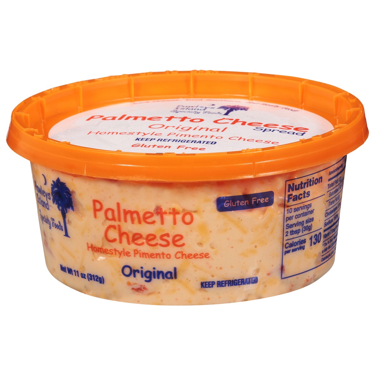 slide 3 of 13, Pawleys Island Specialty Foods Homestyle Palmetto Original Cheese Spread 11 oz, 11 oz