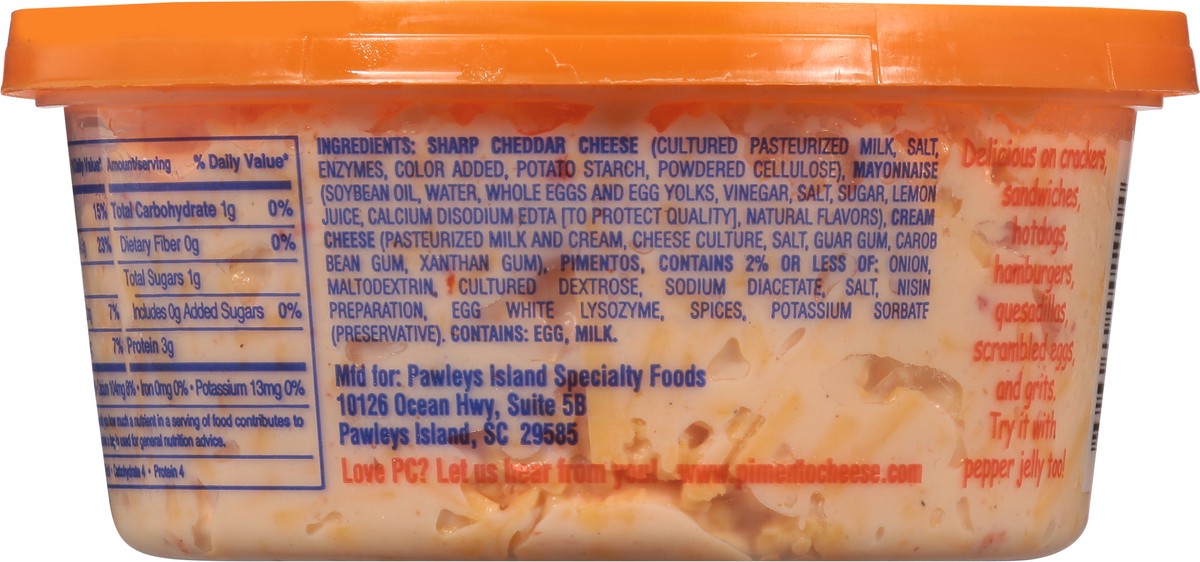 slide 13 of 13, Pawleys Island Specialty Foods Homestyle Palmetto Original Cheese Spread 11 oz, 11 oz