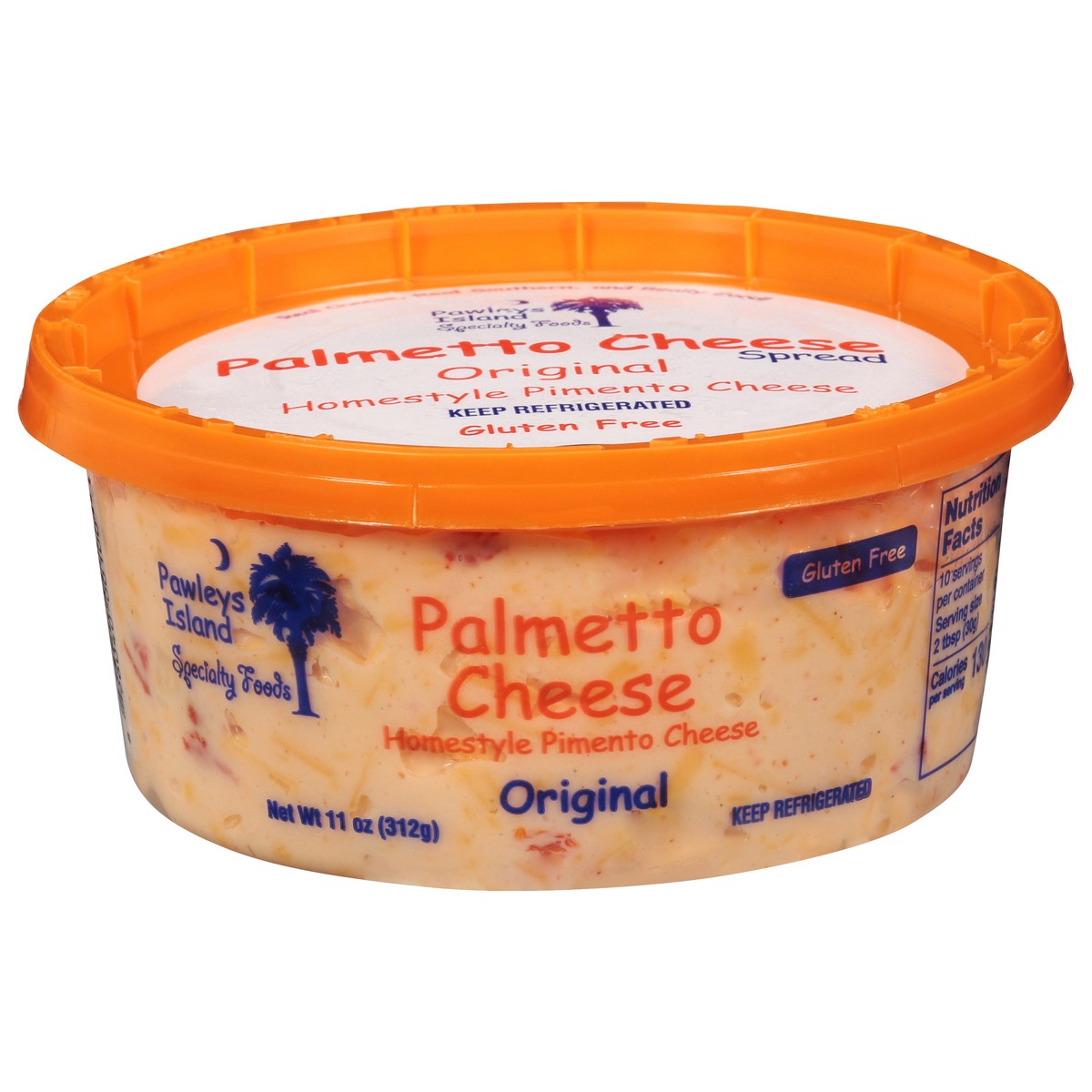 slide 10 of 13, Pawleys Island Specialty Foods Homestyle Palmetto Original Cheese Spread 11 oz, 11 oz
