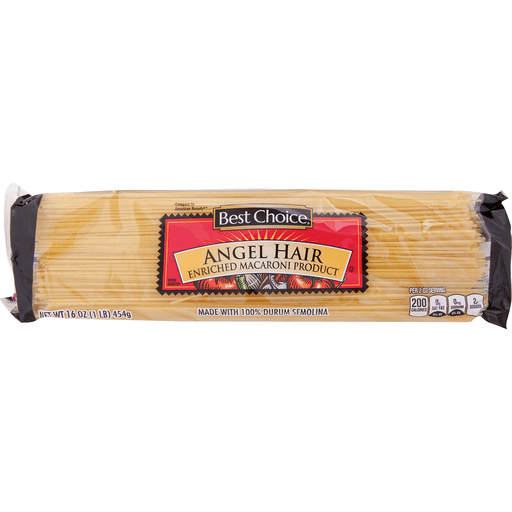 slide 1 of 1, Best Choice AnGel Hair Pasta, 16 oz