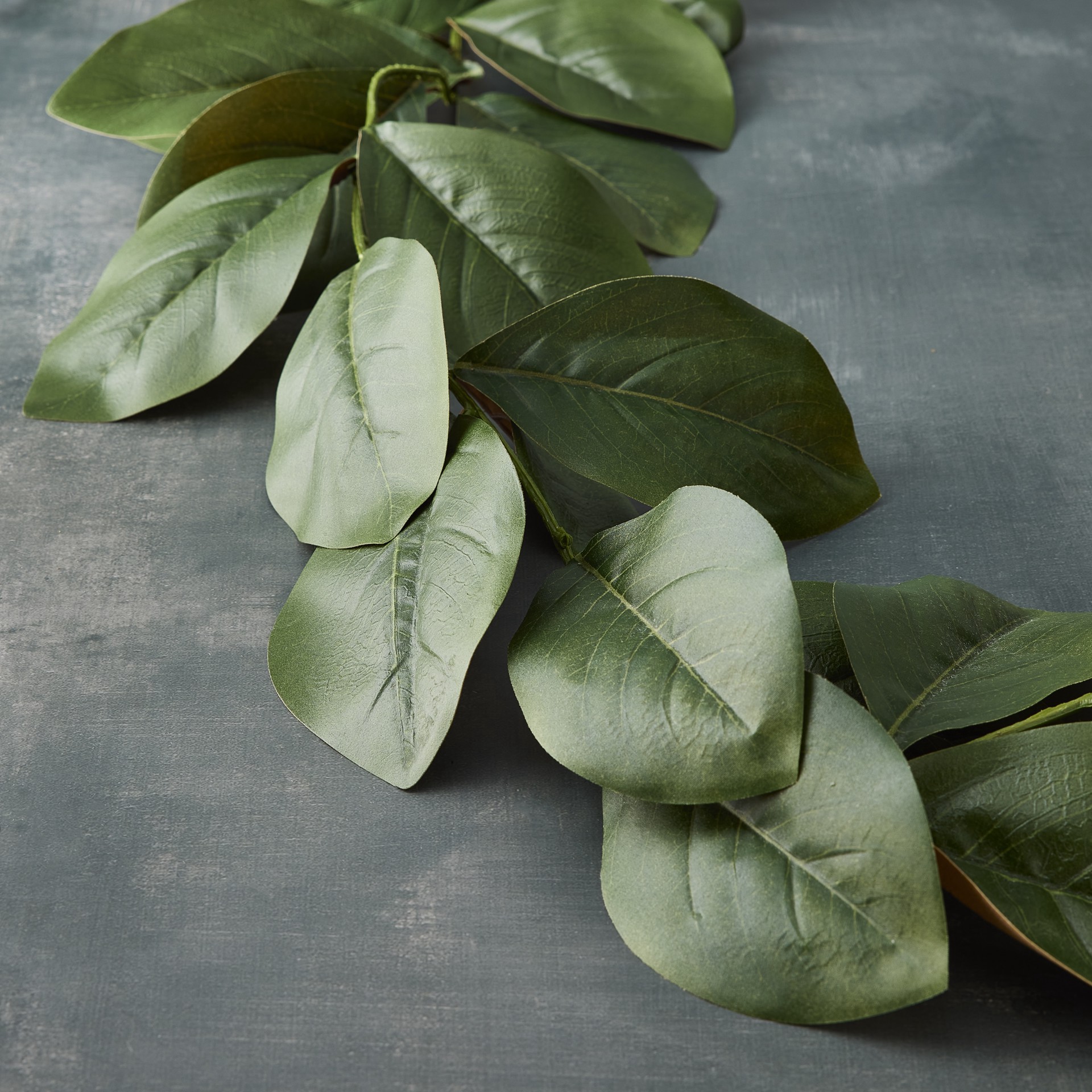 slide 2 of 3, 6ft. Magnolia Leaf Garland By Ashland, 6 ft