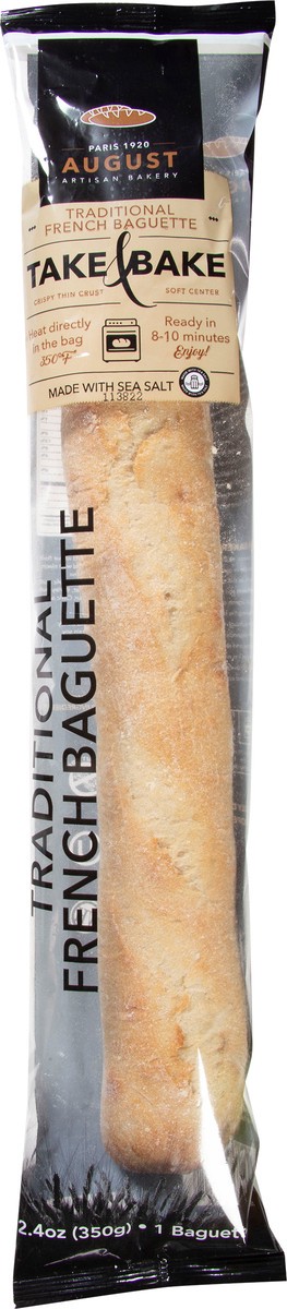slide 5 of 12, August Traditional French Baguette 12.4 oz, 12.4 oz
