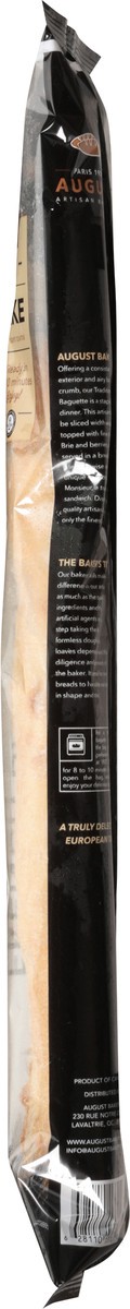 slide 6 of 12, August Traditional French Baguette 12.4 oz, 12.4 oz