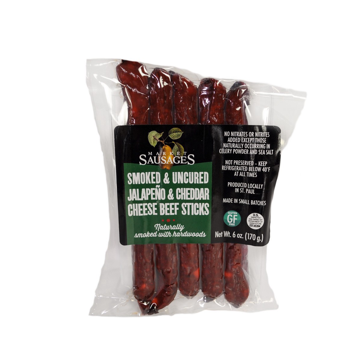 slide 1 of 1, Kowalski's Jala Cheddar Beef Sticks, 