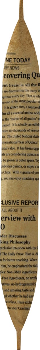 slide 4 of 8, The Daily Crave Quinoa Chips, Bourbon BBQ Flavored, 4.25 oz
