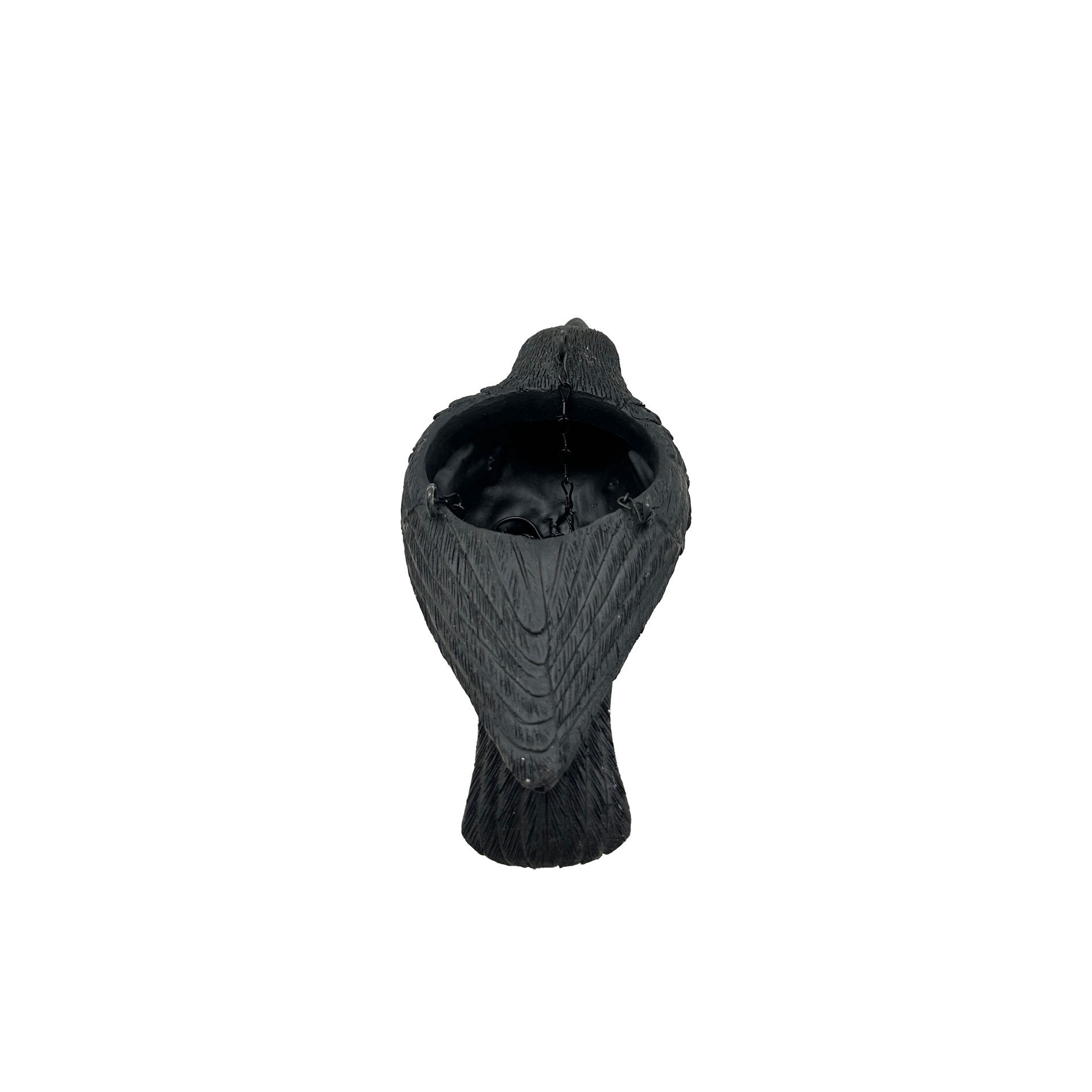 slide 4 of 4, 11.5" Black Crow Hanging Planter By Ashland, 4.6 in x 4 in x 11.5 in