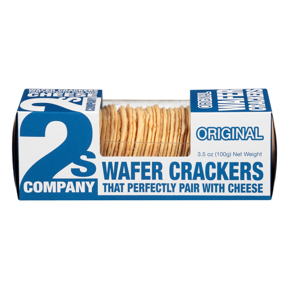slide 1 of 1, 2S Company Original Wafer Crackers 3.5Oz, 3.5 oz