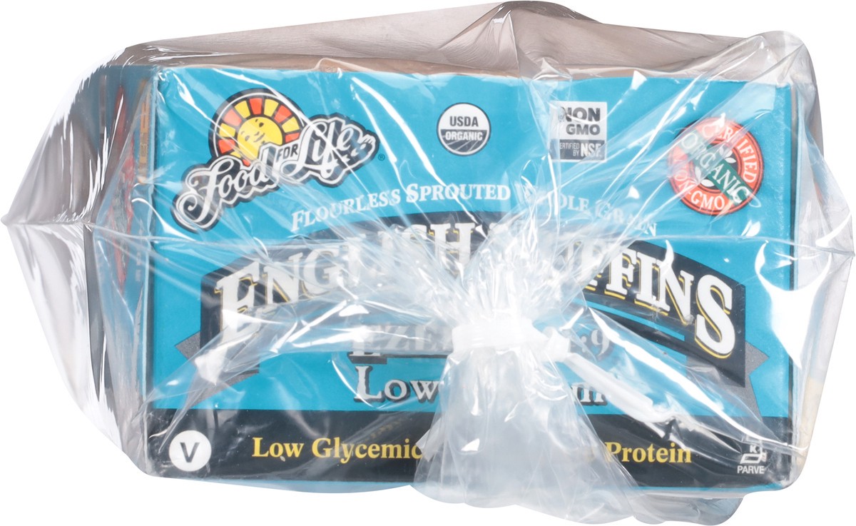 slide 4 of 9, Ezekiel 4:9 Low Sodium English Muffins 6 ea, 6 ct