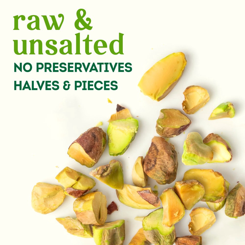 slide 4 of 4, Simple Truth Raw Pistachio Halves & Pieces, 8 oz