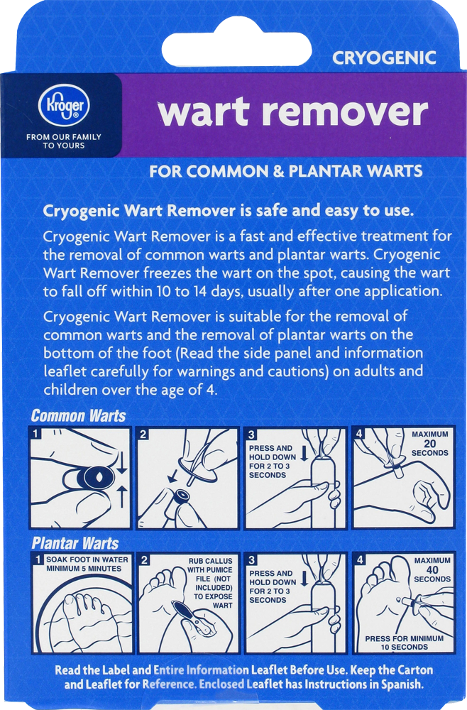 slide 3 of 4, Kroger Cryogenic Wart Remover, 7 ct