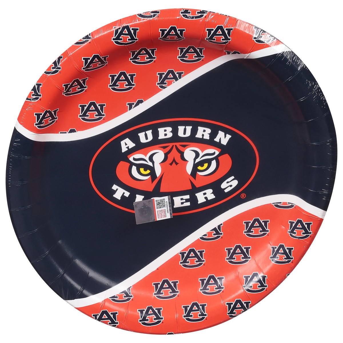 slide 8 of 11, Creative Converting Auburn Tigers Plates 8 ea, 8 ct