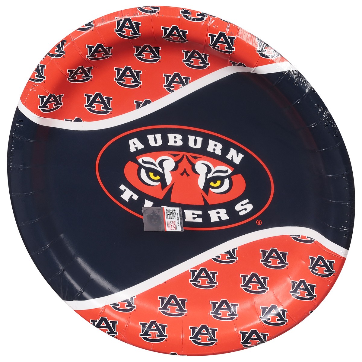 slide 4 of 11, Creative Converting Auburn Tigers Plates 8 ea, 8 ct